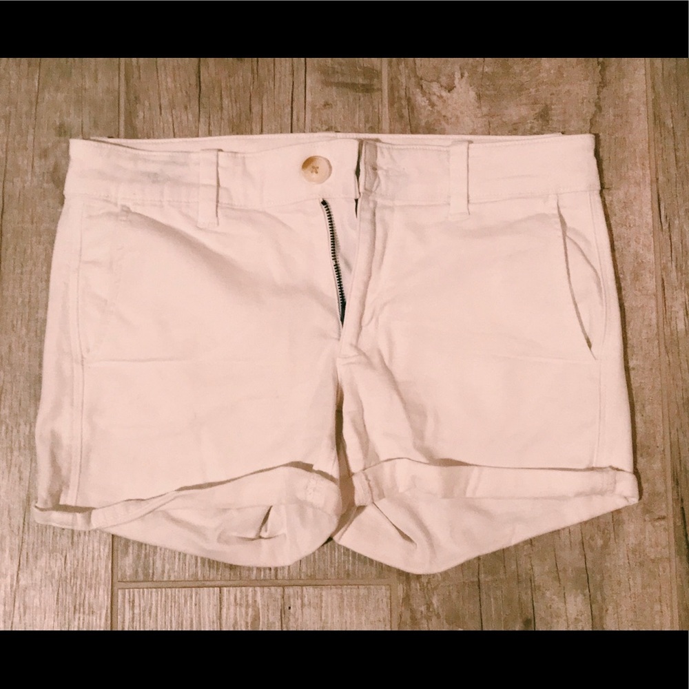 Women’s White Shorts